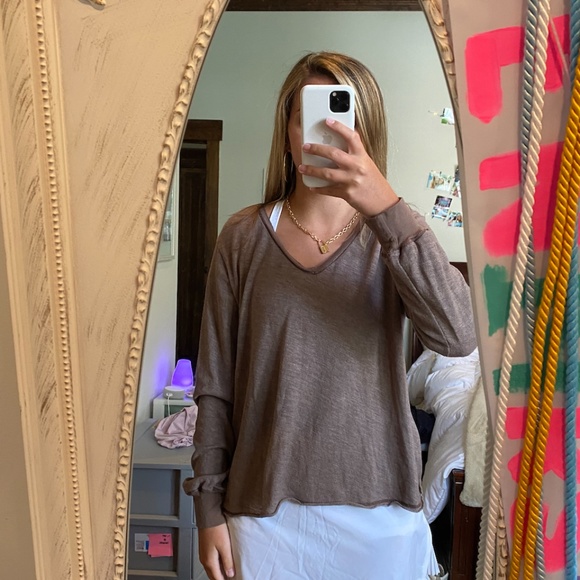 Project Social T LS Brown Tee - Picture 4 of 4